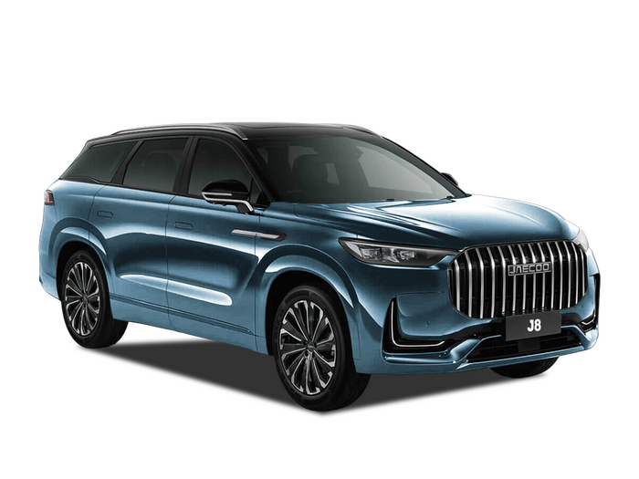 JAECOO J8 Синий с черной крышей